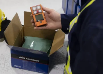 Manutenção de detectores de gases