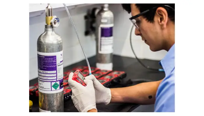 Calibrar detector de gases