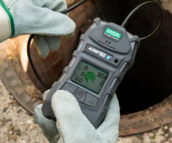Detector de gás para espaço confinado