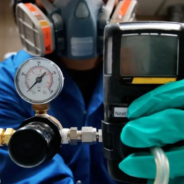 calibração de detector de gases rj